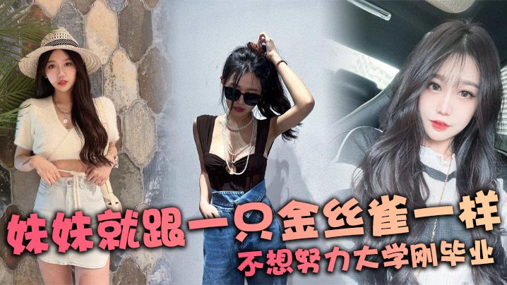 妹妹就跟一只金丝雀一样不想努力大学刚毕业